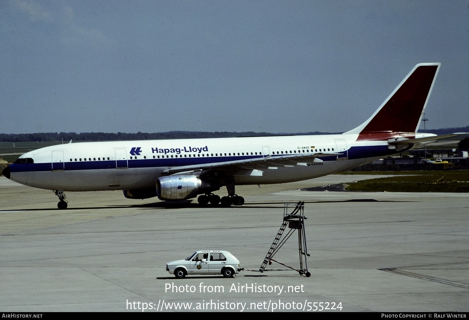 Aircraft Photo of D-AMAP | Airbus A300B4-103 | Hapag-Lloyd | AirHistory.net #555224