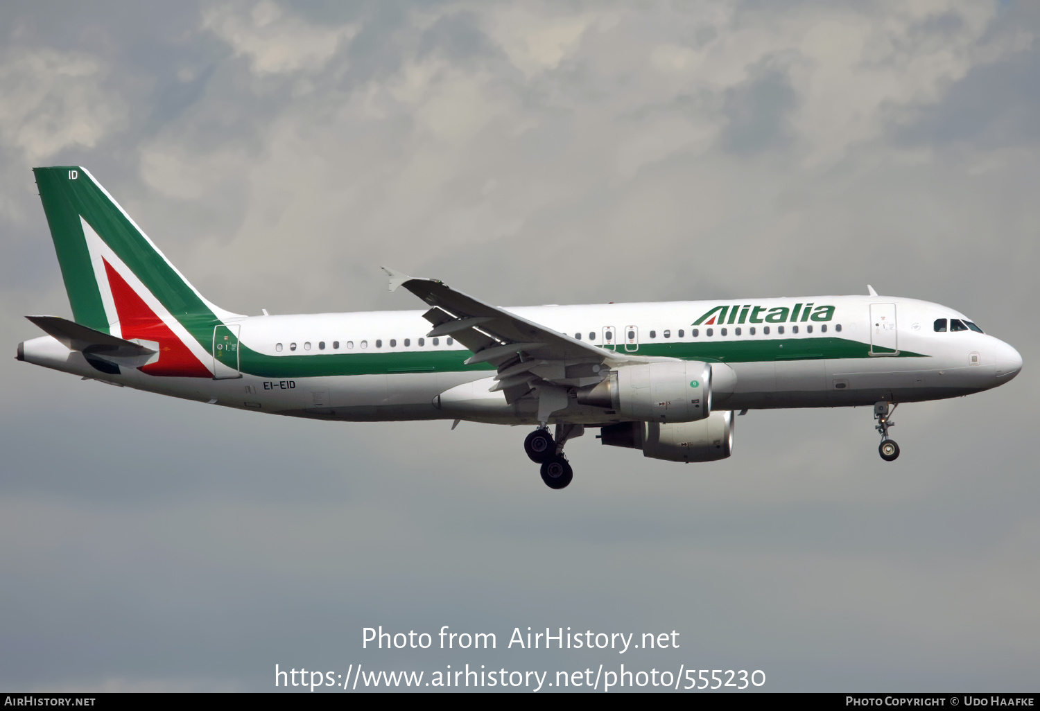 Aircraft Photo of EI-EID | Airbus A320-216 | Alitalia | AirHistory.net #555230