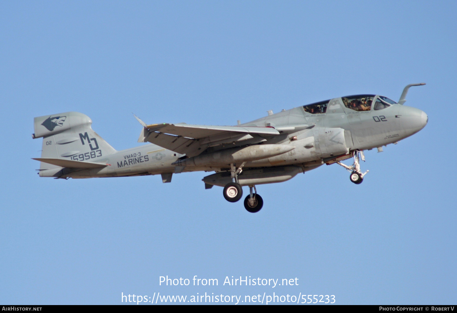 Aircraft Photo of 159583 | Grumman EA-6B Prowler (G-128) | USA - Marines | AirHistory.net #555233