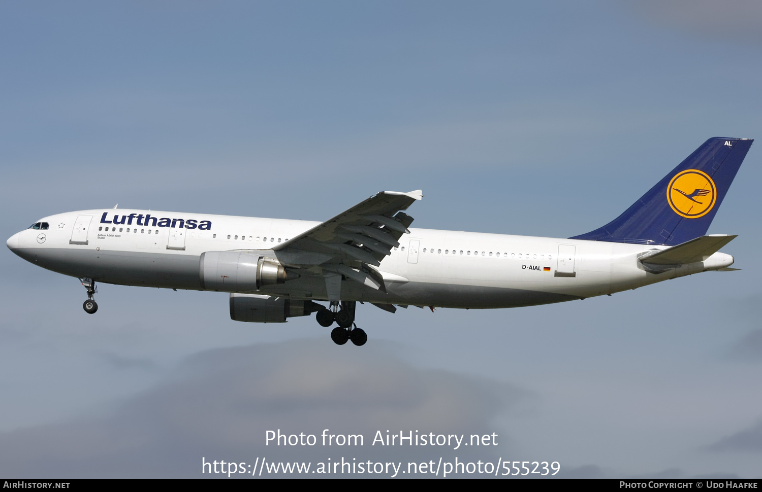 Aircraft Photo of D-AIAL | Airbus A300B4-603 | Lufthansa | AirHistory.net #555239