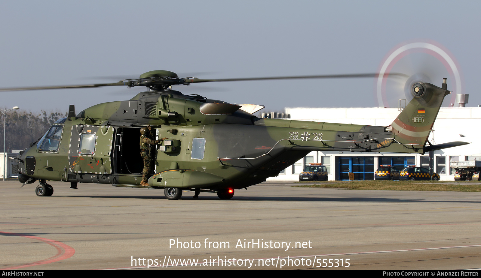 Aircraft Photo of 7826 | NHI NH90 TTH | Germany - Army | AirHistory.net ...