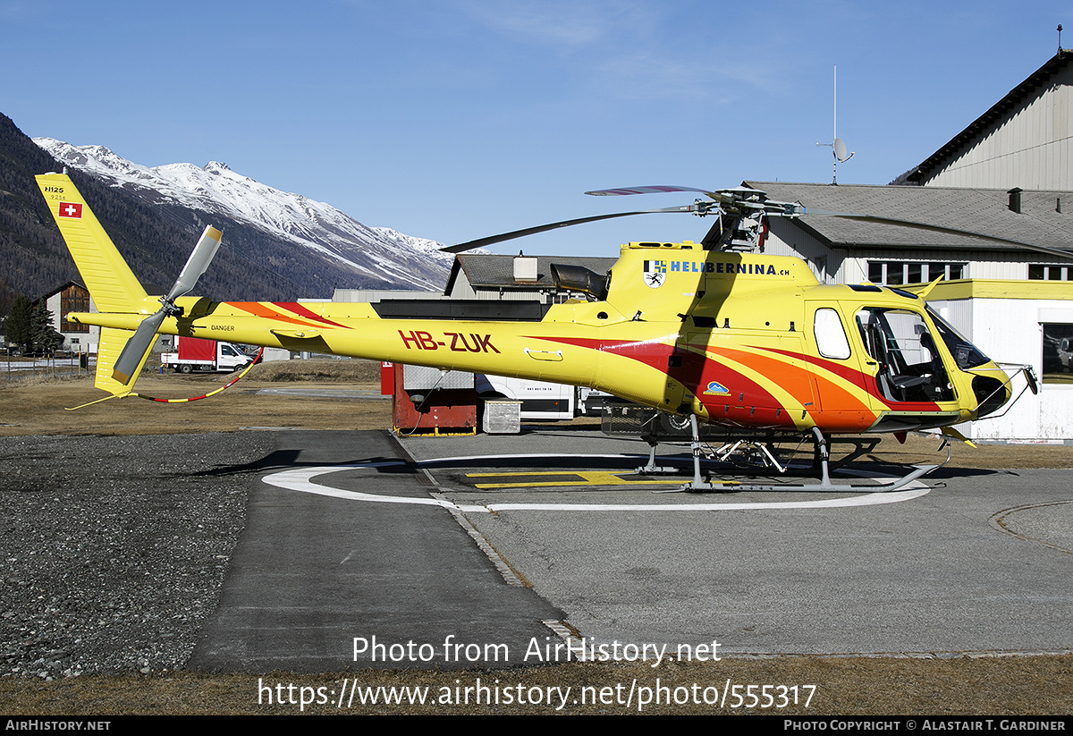 Aircraft Photo of HB-ZUK | Airbus Helicopters H-125 | Heli Bernina | AirHistory.net #555317