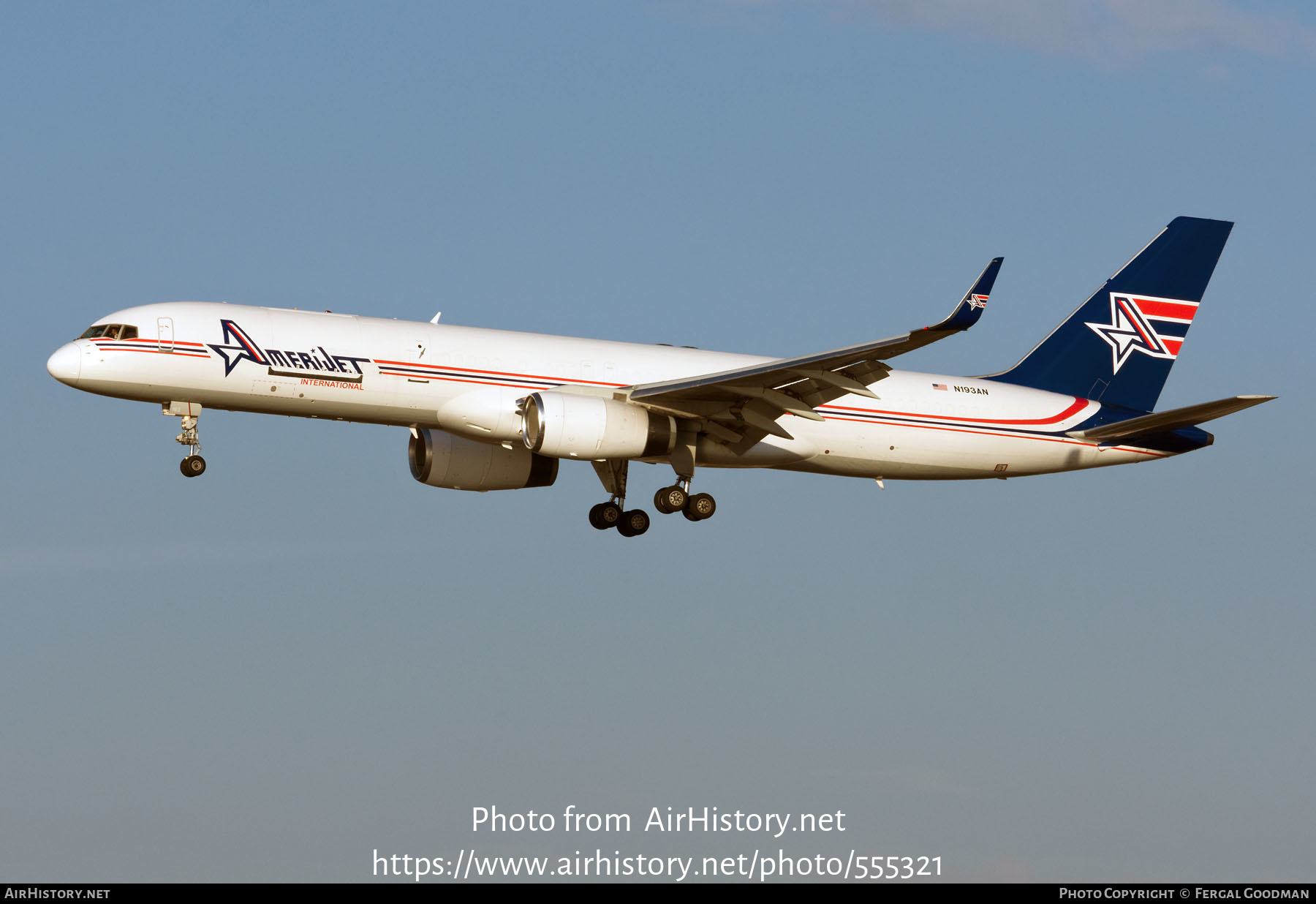 Aircraft Photo of N193AN | Boeing 757-223(PCF) | Amerijet International | AirHistory.net #555321