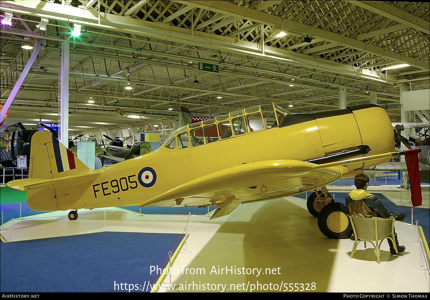 Aircraft Photo of FE905 | North American AT-16 Harvard IIB | UK - Air Force | AirHistory.net #555328