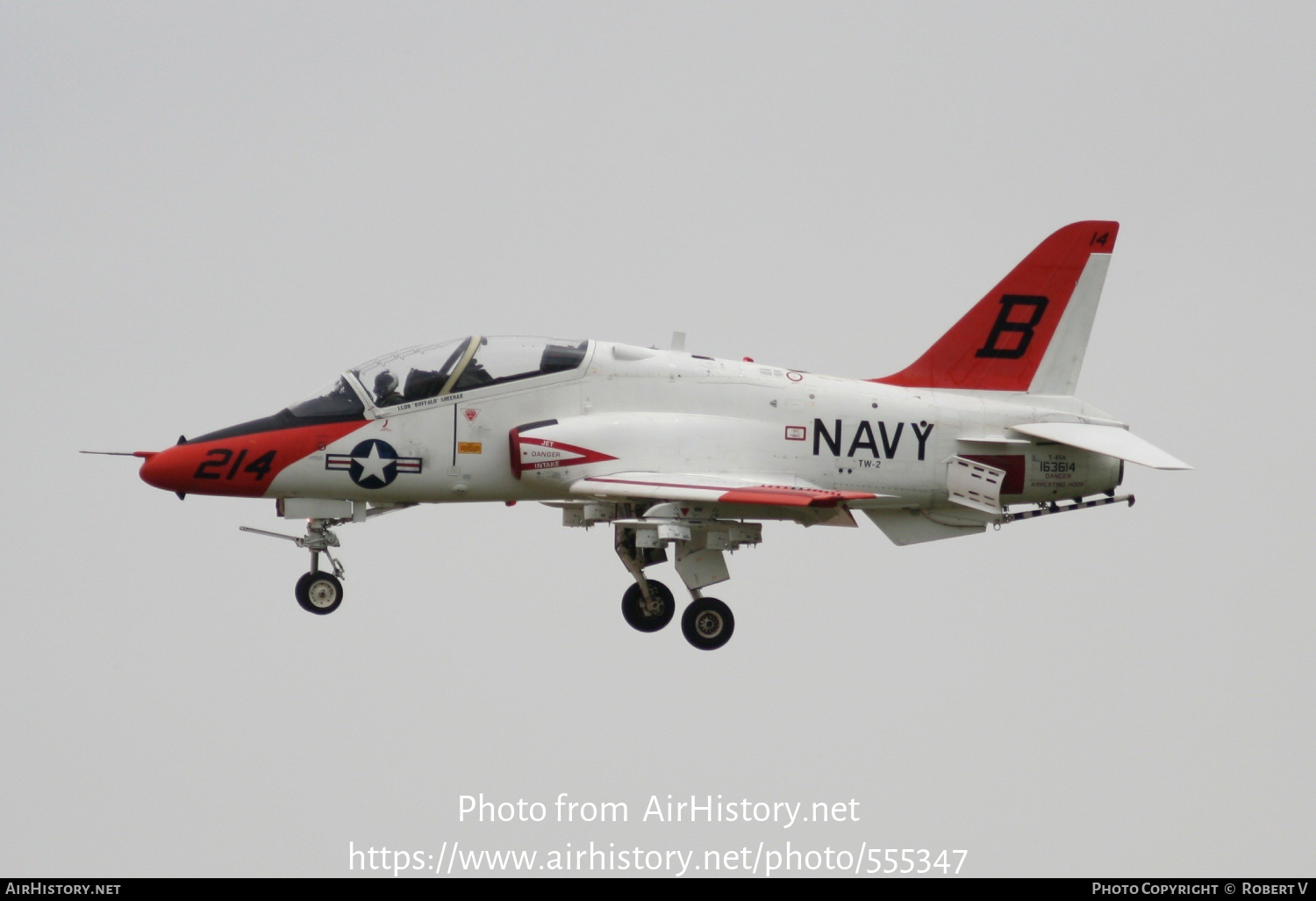 Aircraft Photo of 163614 | McDonnell Douglas T-45A Goshawk | USA - Navy | AirHistory.net #555347