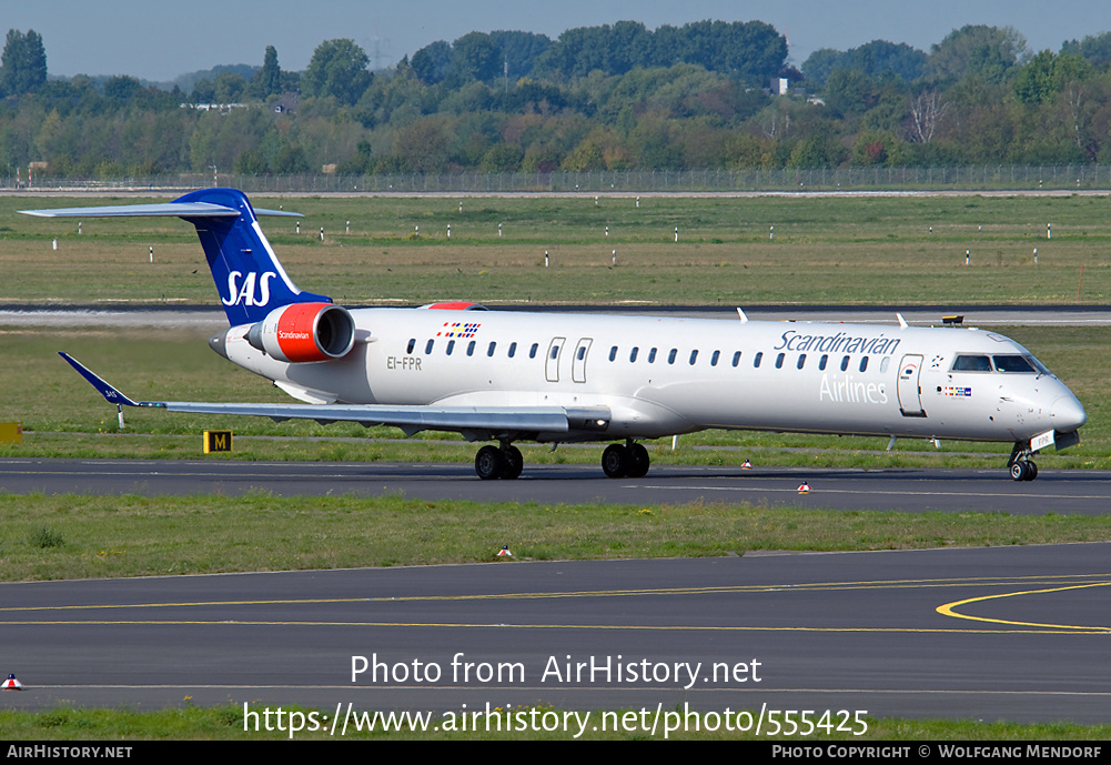 Aircraft Photo of EI-FPR | Bombardier CRJ-900LR (CL-600-2D24) | Scandinavian Airlines - SAS | AirHistory.net #555425