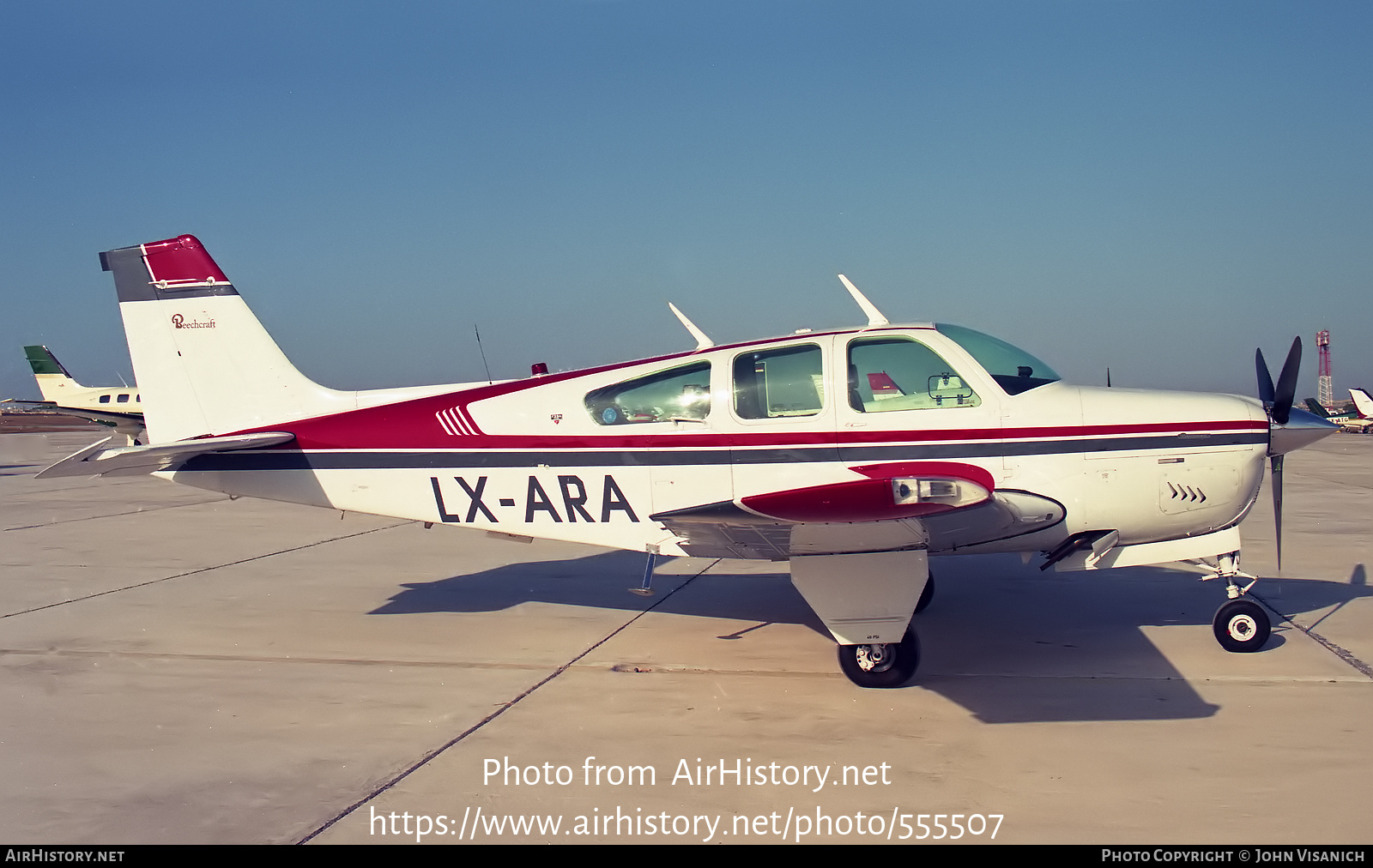 Aircraft Photo of LX-ARA | Beech F33A Bonanza | AirHistory.net #555507