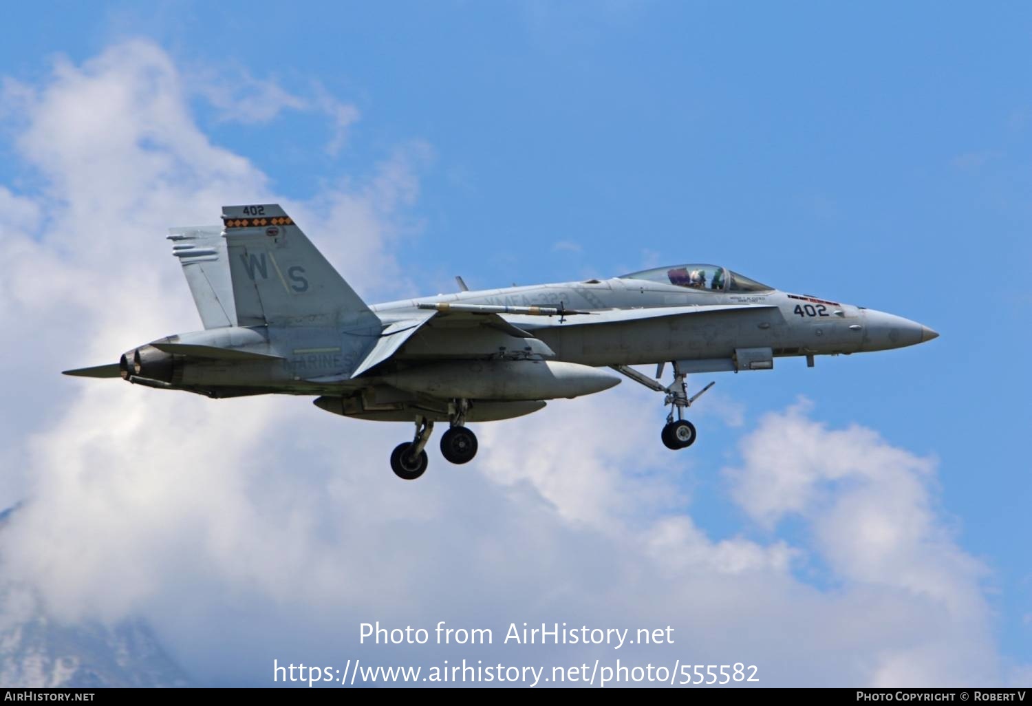 Aircraft Photo of 165402 | McDonnell Douglas F/A-18C Hornet | USA - Marines | AirHistory.net #555582