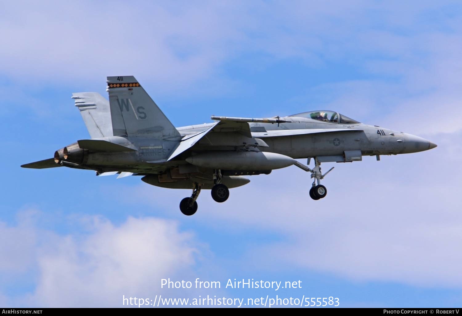 Aircraft Photo of 165400 | McDonnell Douglas F/A-18C Hornet | USA - Marines | AirHistory.net #555583