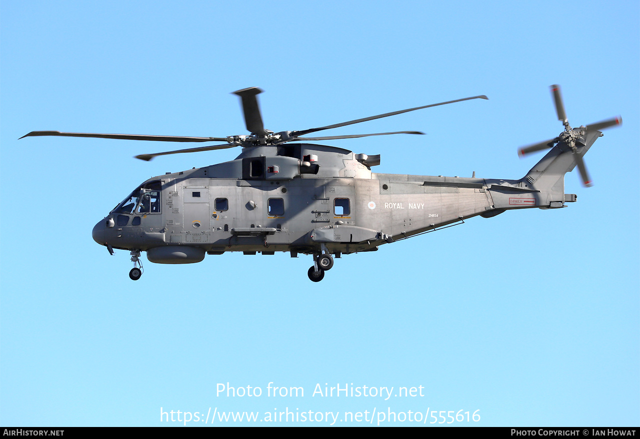 Aircraft Photo of ZH854 | EHI EH101-111 Merlin HM2 | UK - Navy | AirHistory.net #555616