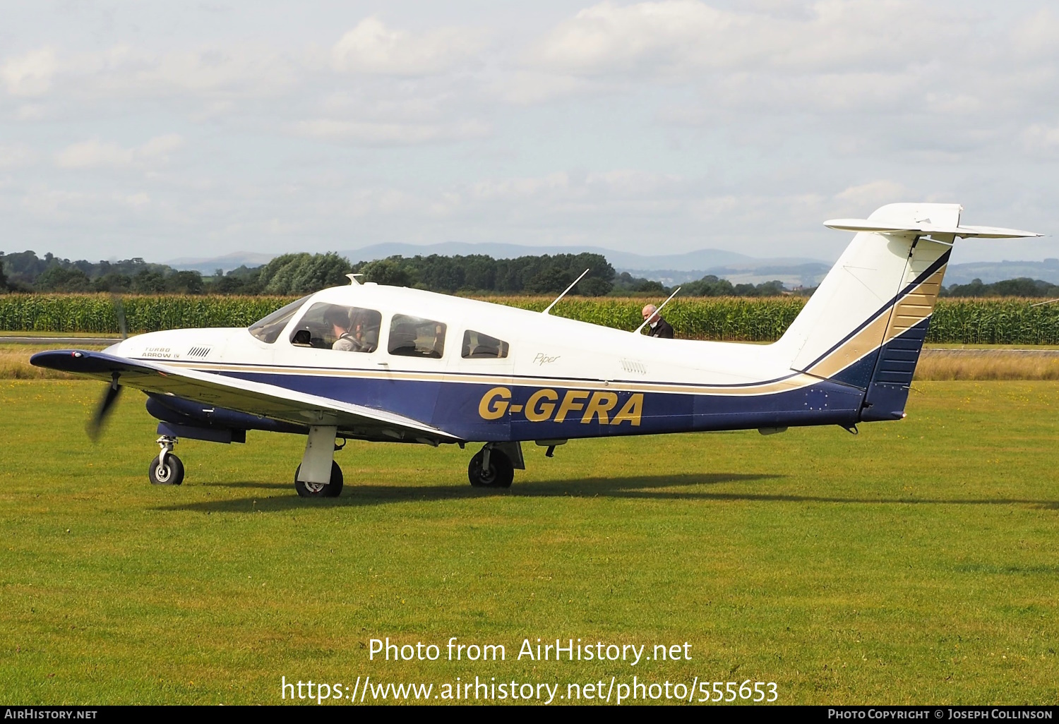 Aircraft Photo of G-GFRA | Piper PA-28RT-201T Turbo Arrow IV | AirHistory.net #555653