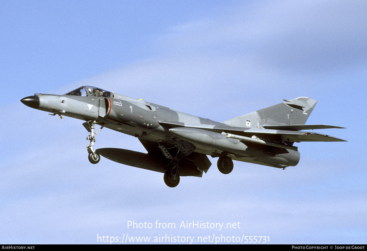 Aircraft Photo of 1 | Dassault Super Etendard | France - Navy | AirHistory.net #555731