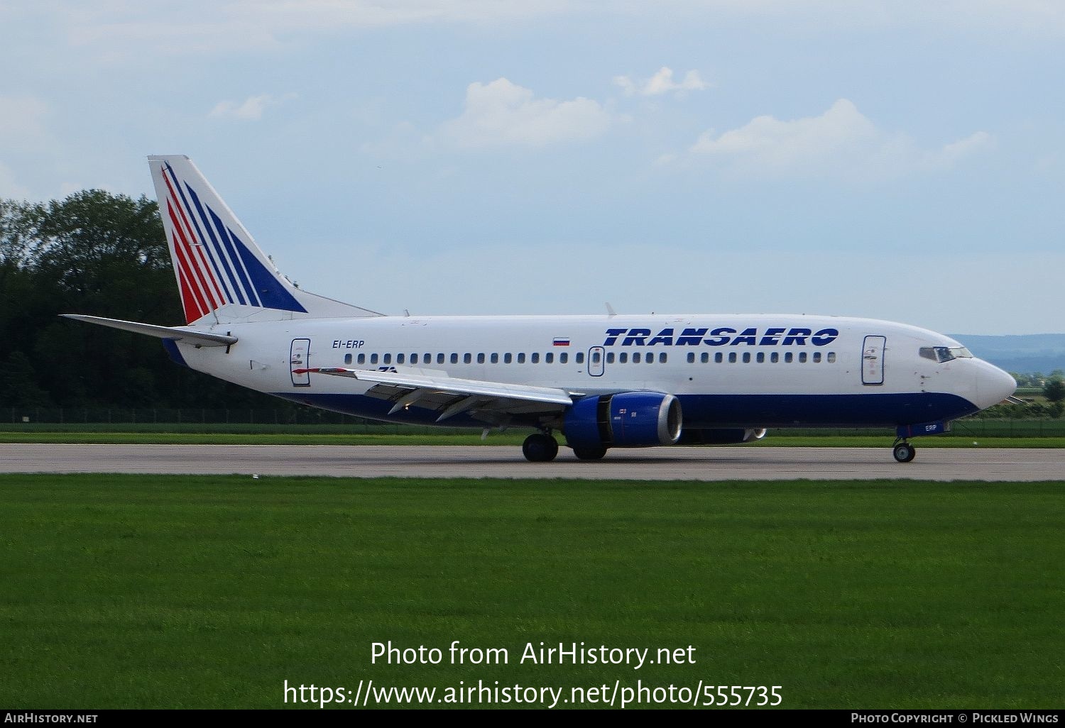 Aircraft Photo of EI-ERP | Boeing 737-33S | Transaero Airlines | AirHistory.net #555735