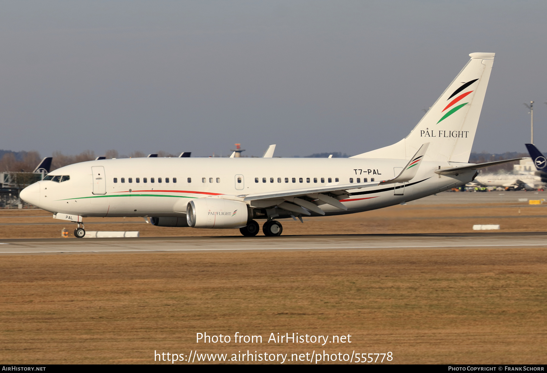 Aircraft Photo of T7-PAL | Boeing 737-7GJ BBJ | PAL Flight | AirHistory.net #555778