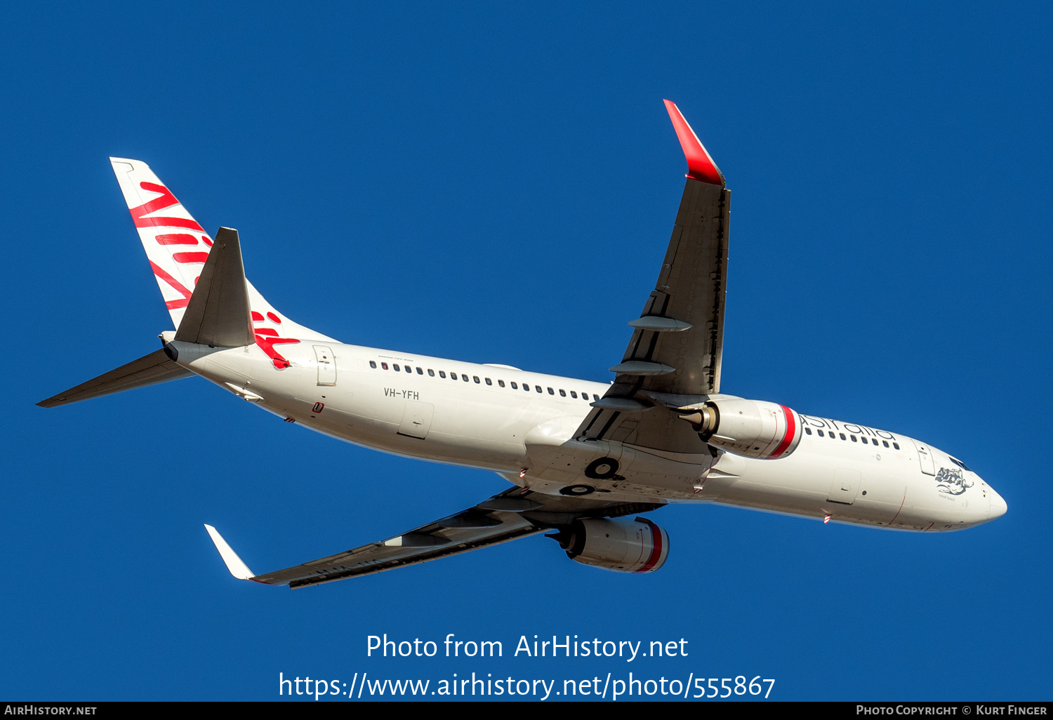 Aircraft Photo of VH-YFH | Boeing 737-8FE | Virgin Australia Airlines | AirHistory.net #555867