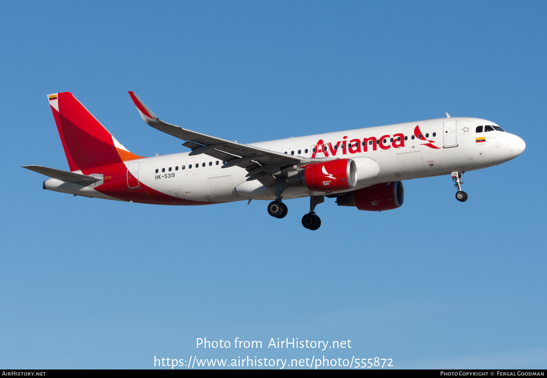 Aircraft Photo of HK-5319 | Airbus A320-214 | Avianca | AirHistory.net #555872