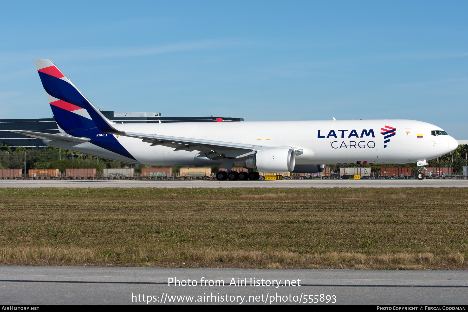 Aircraft Photo of N564LA | Boeing 767-316/ER(BCF) | LATAM Cargo | AirHistory.net #555893