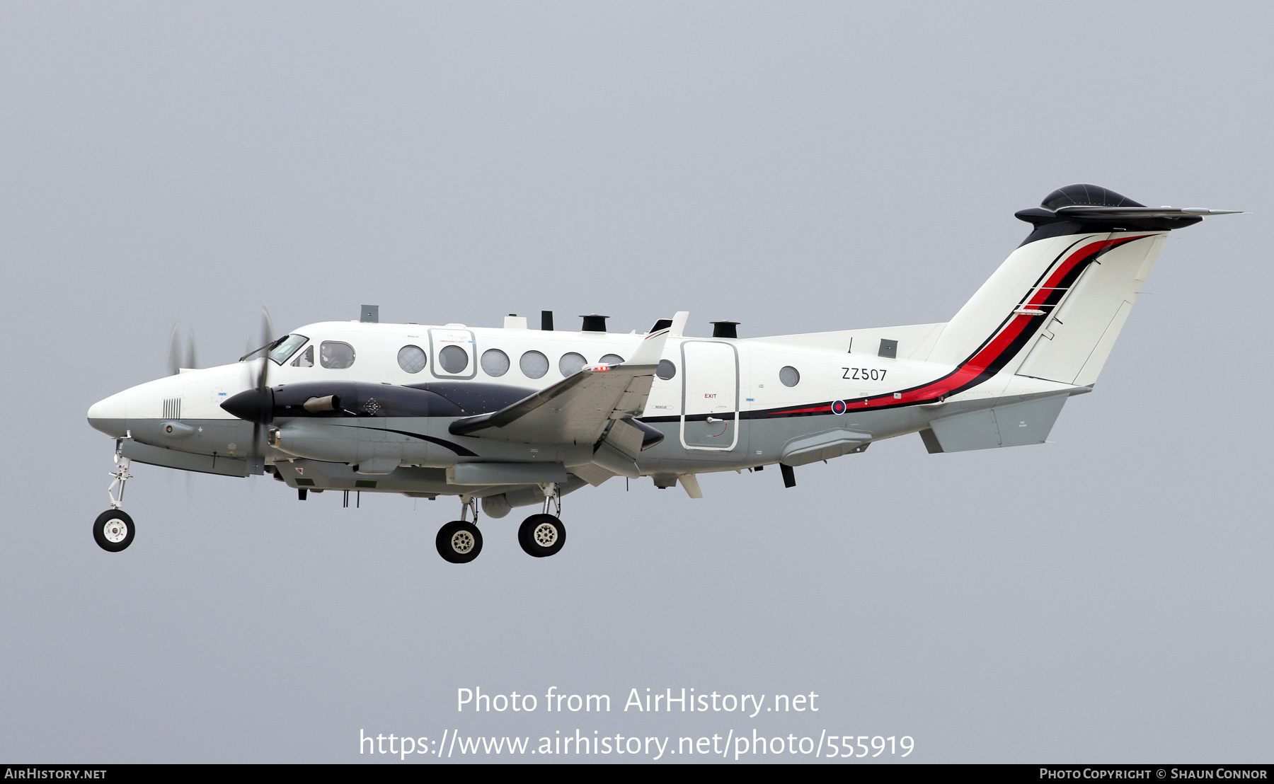 Aircraft Photo of ZZ507 | Hawker Beechcraft 350C King Air (B300C) | UK - Air Force | AirHistory.net #555919