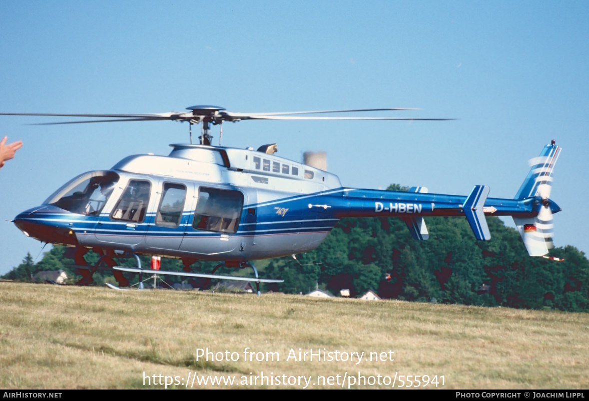 Aircraft Photo of D-HBEN | Bell 407 | AirHistory.net #555941