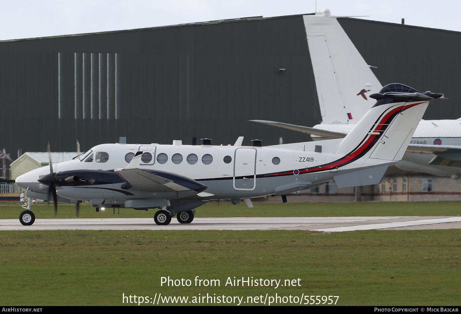 Aircraft Photo of ZZ419 | Hawker Beechcraft 350CER Shadow R1 (300C) | UK - Air Force | AirHistory.net #555957