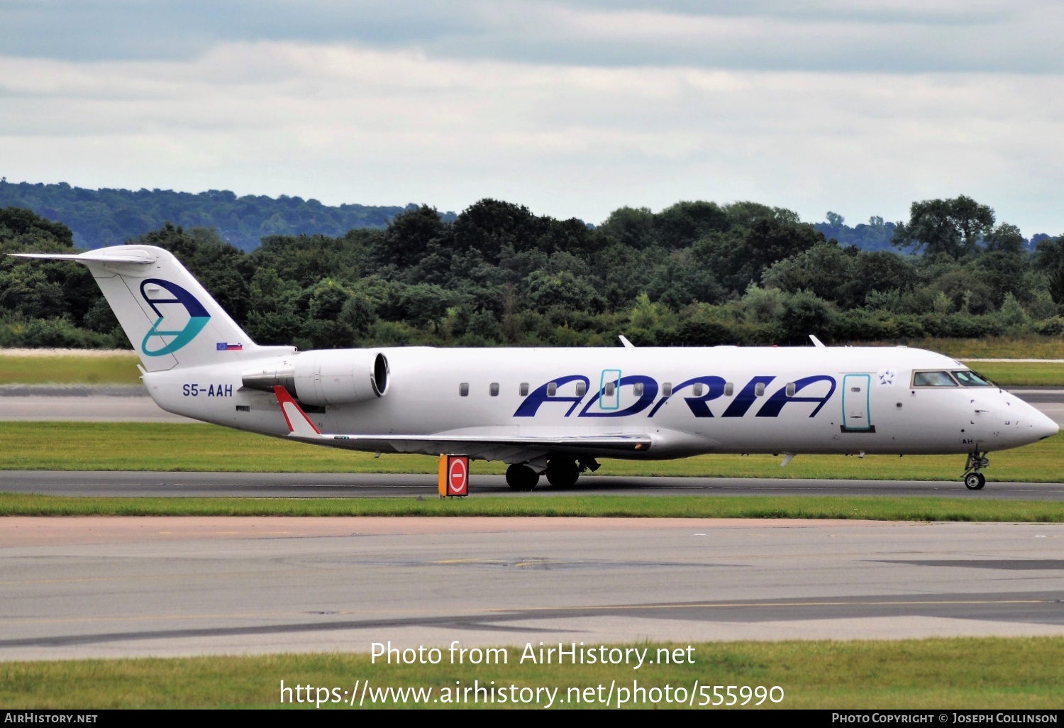 Aircraft Photo of S5-AAH | Canadair CRJ-100LR (CL-600-2B19) | Adria Airways | AirHistory.net #555990