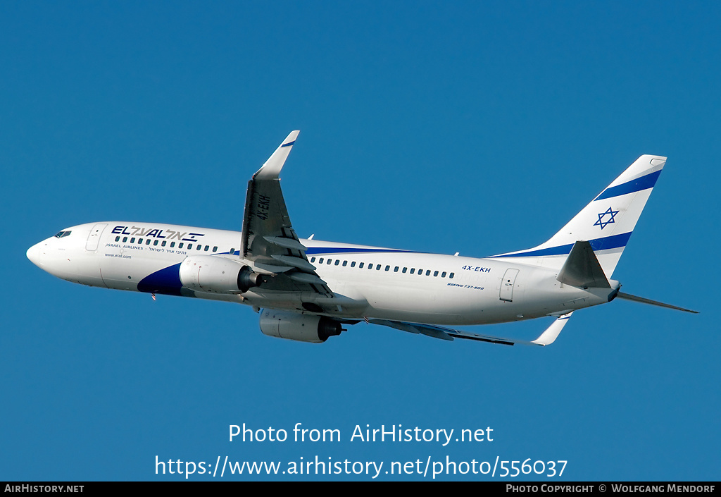 Aircraft Photo of 4X-EKH | Boeing 737-85P | El Al Israel Airlines | AirHistory.net #556037