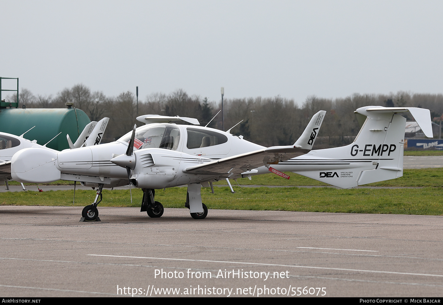 Aircraft Photo of G-EMPP | Diamond DA42 M Twin Star | DEA Specialised Airborne Operations | AirHistory.net #556075