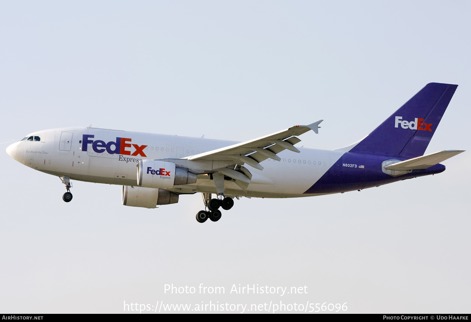 Aircraft Photo of N802FD | Airbus A310-324/F | FedEx Express - Federal Express | AirHistory.net #556096