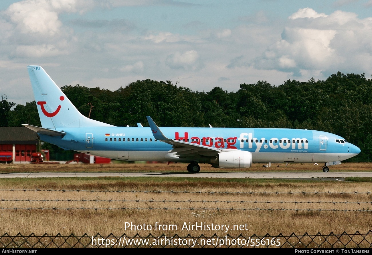 Aircraft Photo of D-AHFJ | Boeing 737-8K5 | Hapag-Lloyd | AirHistory.net #556165