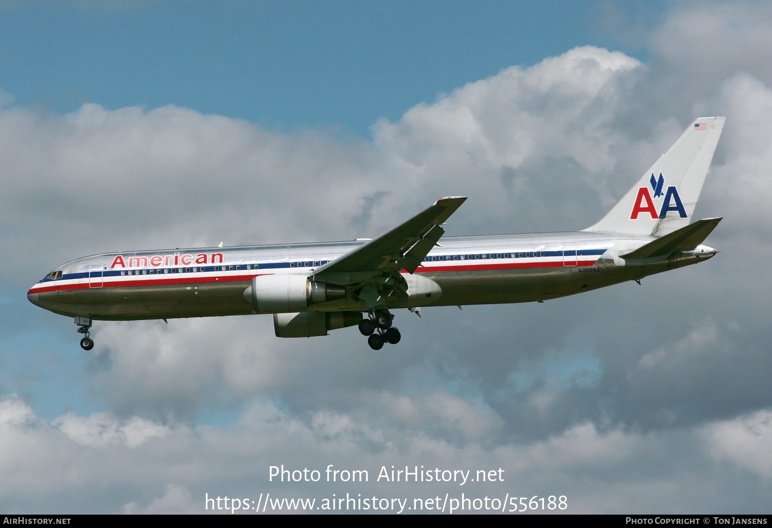 Aircraft Photo of N369AA | Boeing 767-323/ER | American Airlines | AirHistory.net #556188