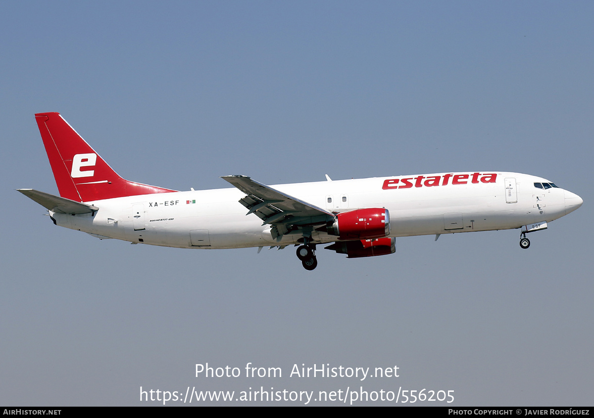 Aircraft Photo of XA-ESF | Boeing 737-490(SF) | Estafeta Carga Aerea | AirHistory.net #556205