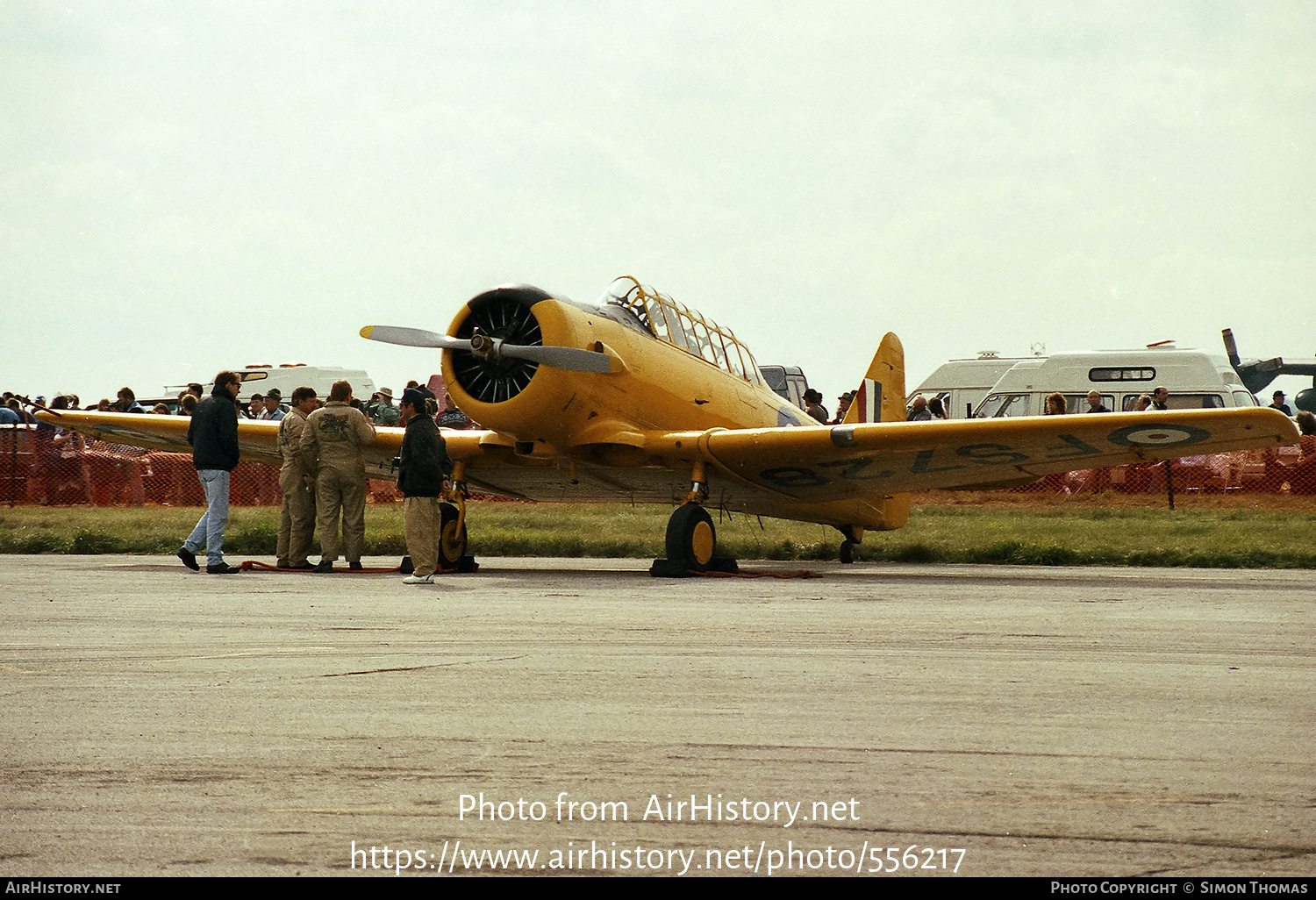 Aircraft Photo of G-BAFM / FS728 | North American AT-16 Harvard IIB | UK - Air Force | AirHistory.net #556217