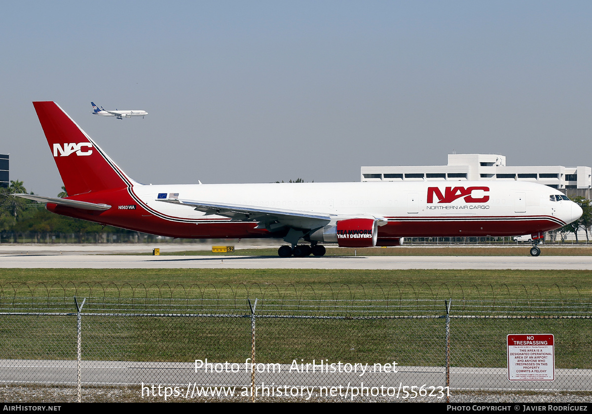 Aircraft Photo of N563WA | Boeing 767-3BG/ER | Northern Air Cargo - NAC | AirHistory.net #556231