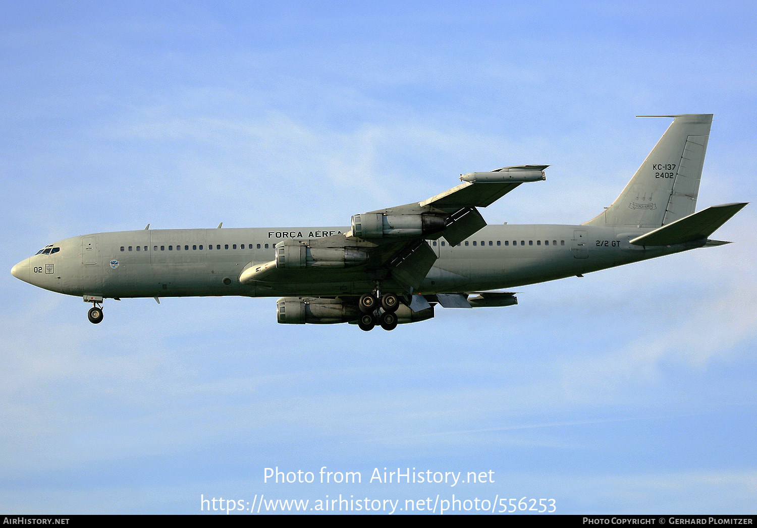 Aircraft Photo of 2402 | Boeing KC-137 (707-300C) | Brazil - Air Force | AirHistory.net #556253