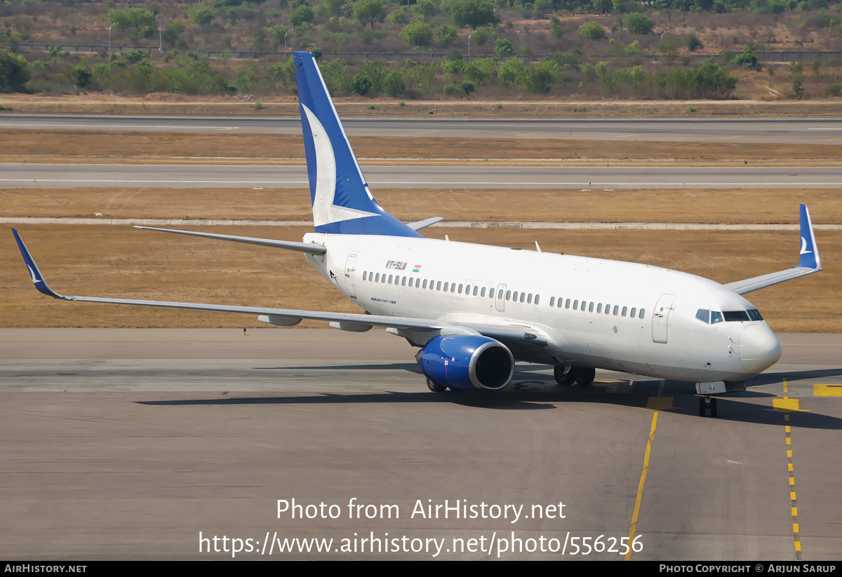 Aircraft Photo of VT-SLA | Boeing 737-7GL | AirHistory.net #556256