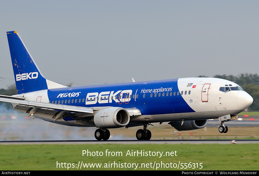 Aircraft Photo of TC-APD | Boeing 737-42R | Pegasus Airlines | AirHistory.net #556315