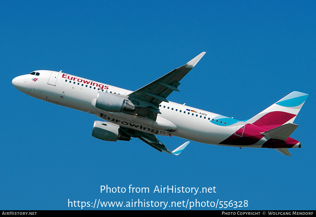 Aircraft Photo of D-AIZU | Airbus A320-214 | Eurowings | AirHistory.net #556328