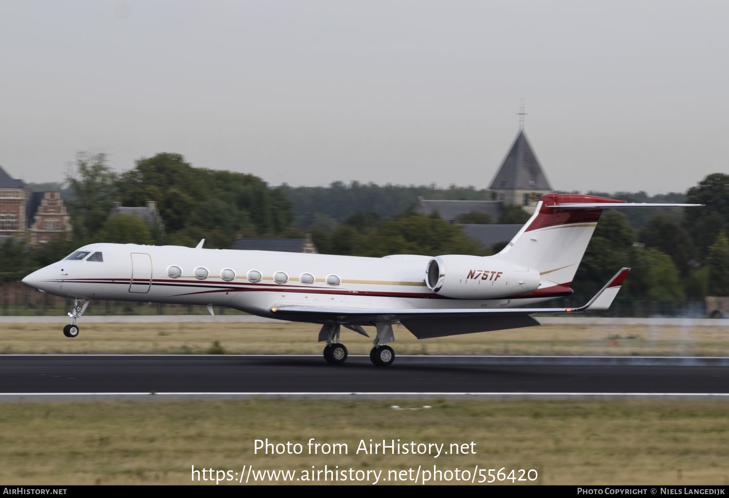 Aircraft Photo of N75TF | Gulfstream Aerospace G-V-SP Gulfstream G550 | AirHistory.net #556420