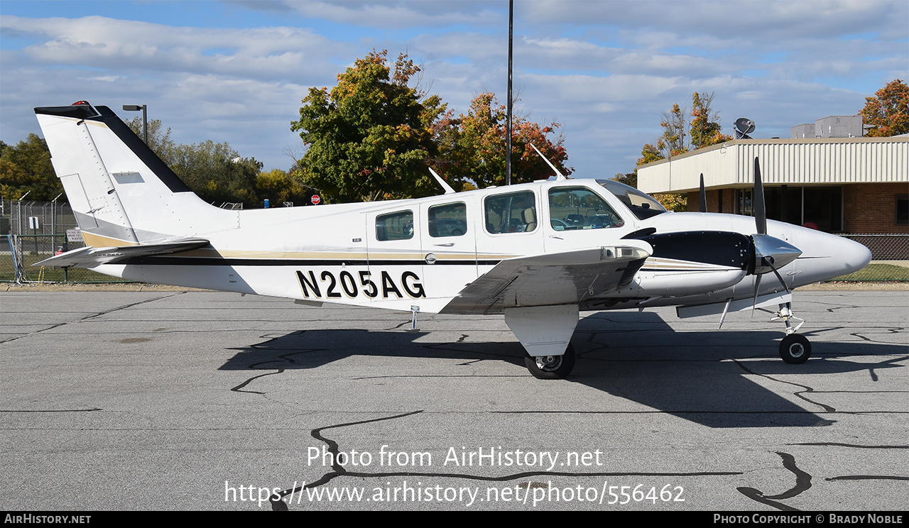 Aircraft Photo of N205AG | Beech 58 Baron | AirHistory.net #556462