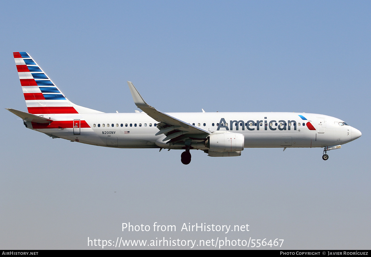 Aircraft Photo of N200NV | Boeing 737-800 | American Airlines | AirHistory.net #556467