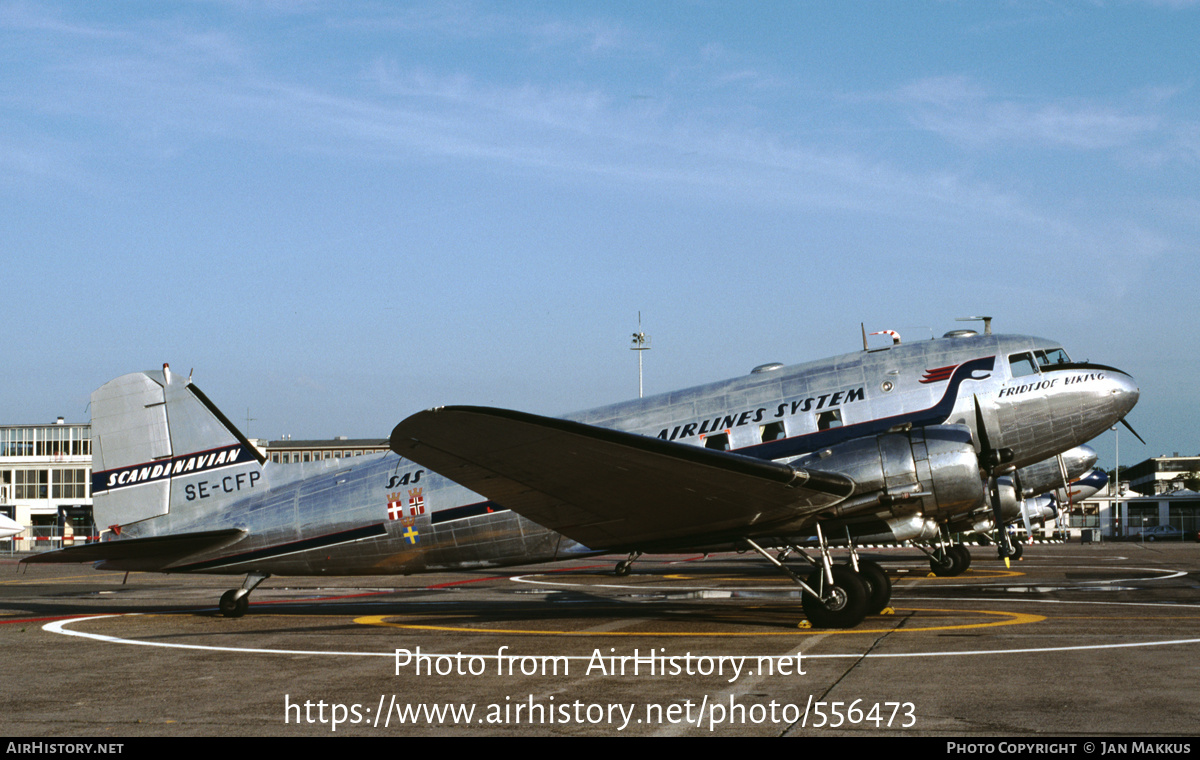 Aircraft Photo of SE-CFP | Douglas C-47A Skytrain | Scandinavian Airlines System - SAS | AirHistory.net #556473