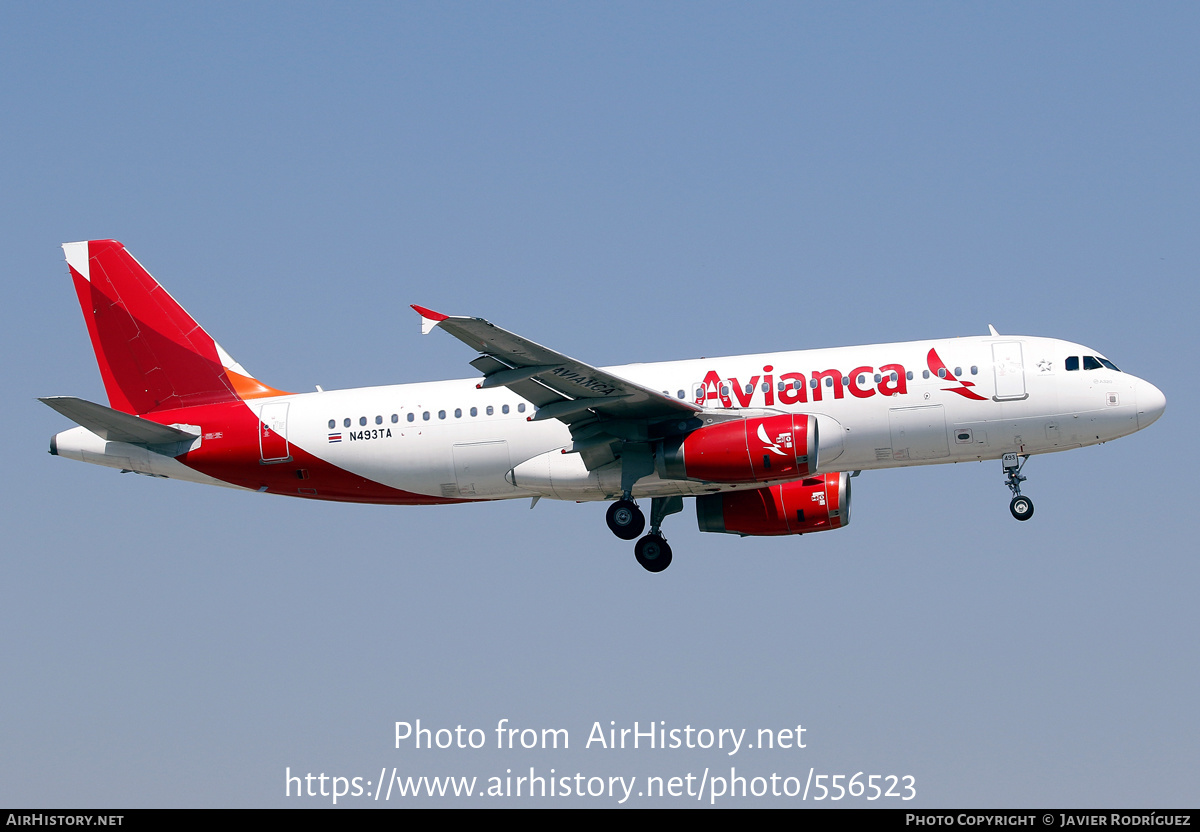 Aircraft Photo of N493TA | Airbus A320-233 | Avianca | AirHistory.net #556523