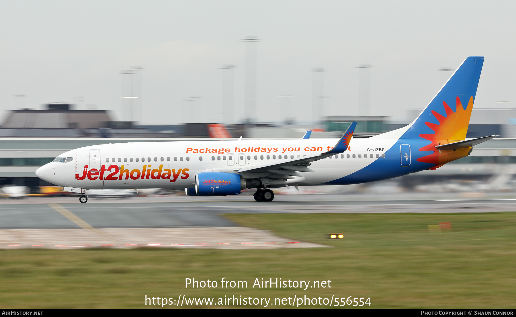 Aircraft Photo of G-JZBP | Boeing 737-800 | Jet2 Holidays | AirHistory.net #556554