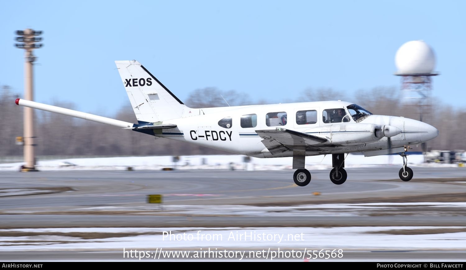 Aircraft Photo of C-FDCY | Piper PA-31-310 Navajo C | XEOS Imaging | AirHistory.net #556568