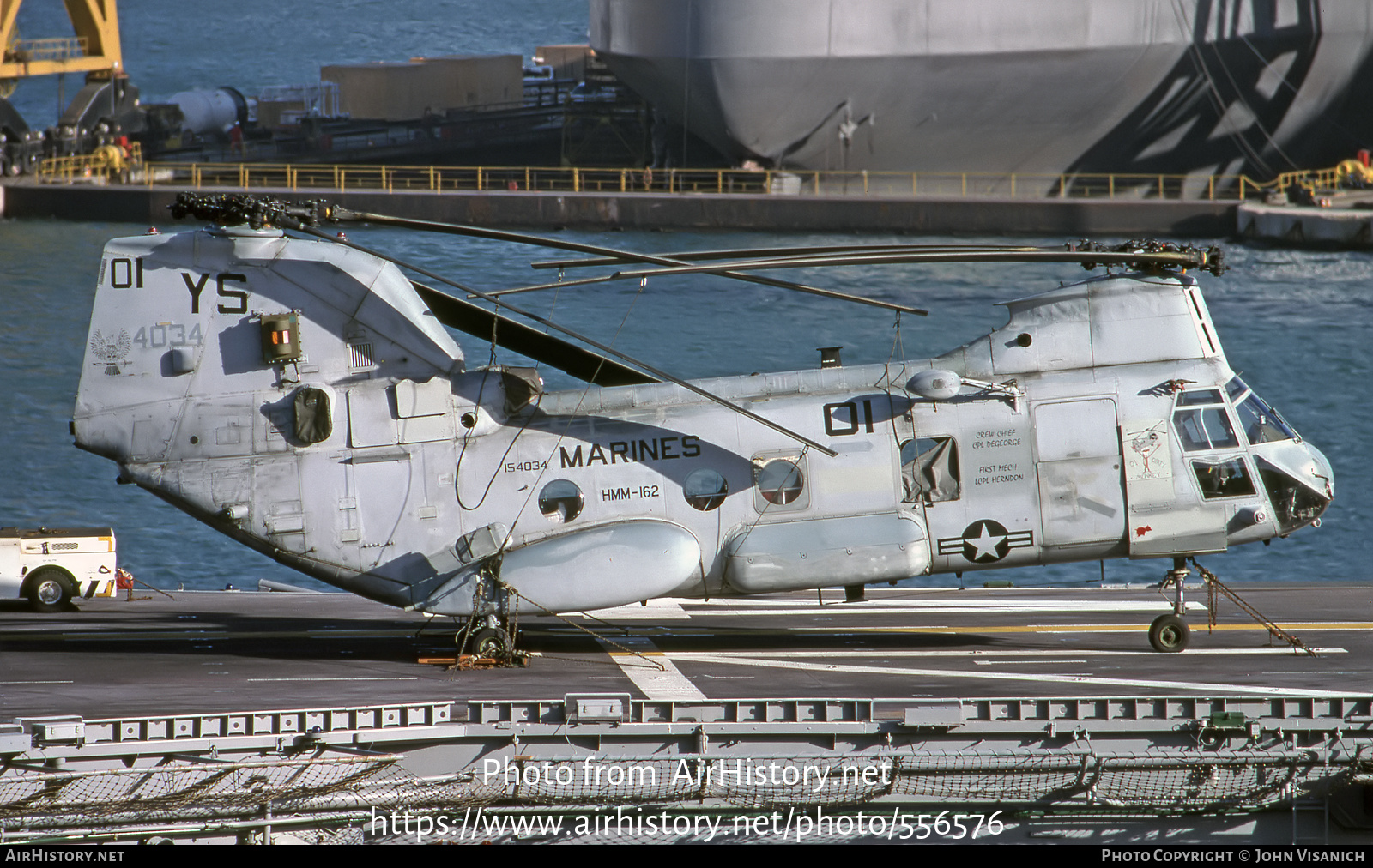 Aircraft Photo of 154034 / 4034 | Boeing Vertol CH-46E Sea Knight | USA - Marines | AirHistory.net #556576