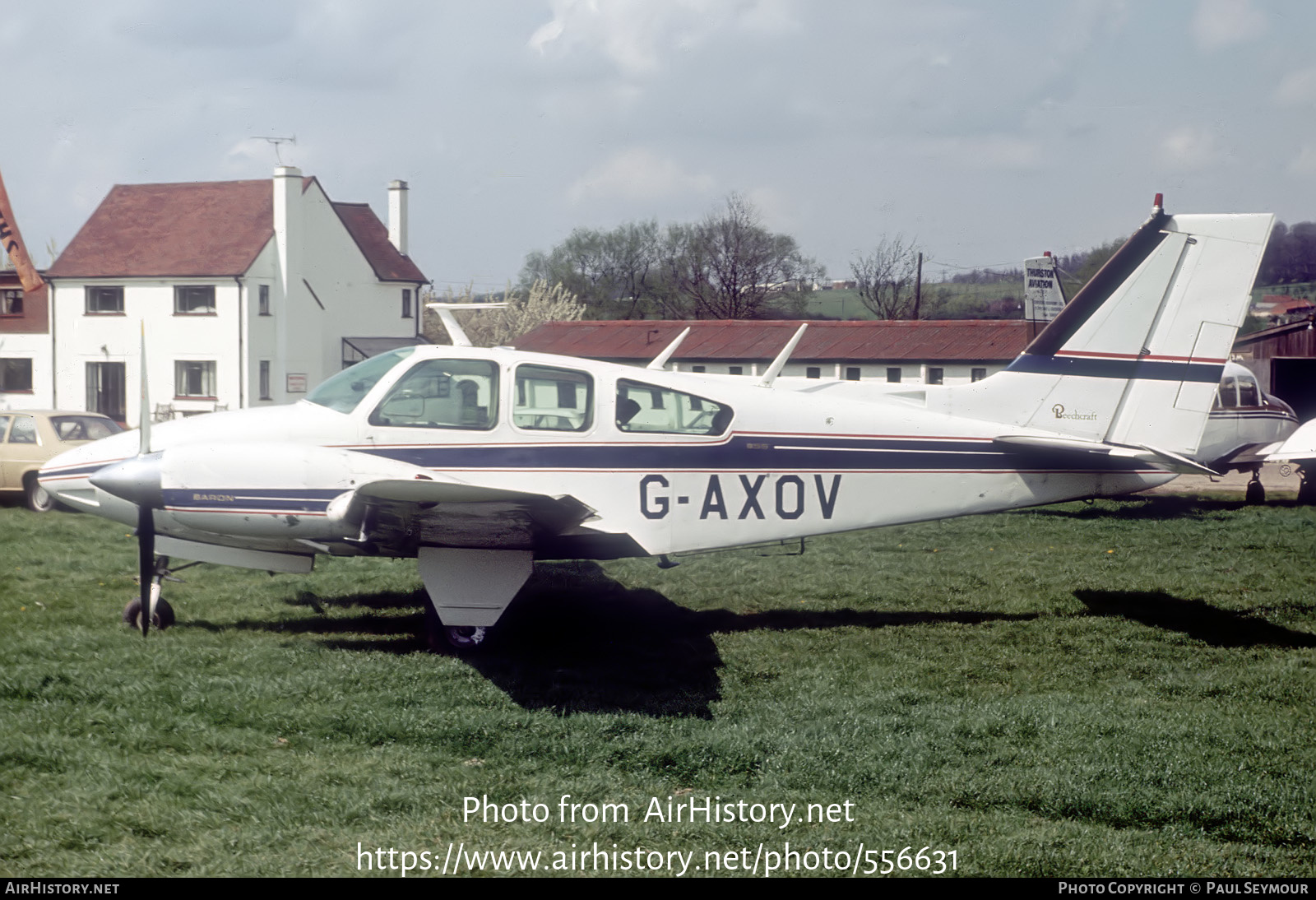 Aircraft Photo of G-AXOV | Beech 95-B55 Baron | AirHistory.net #556631