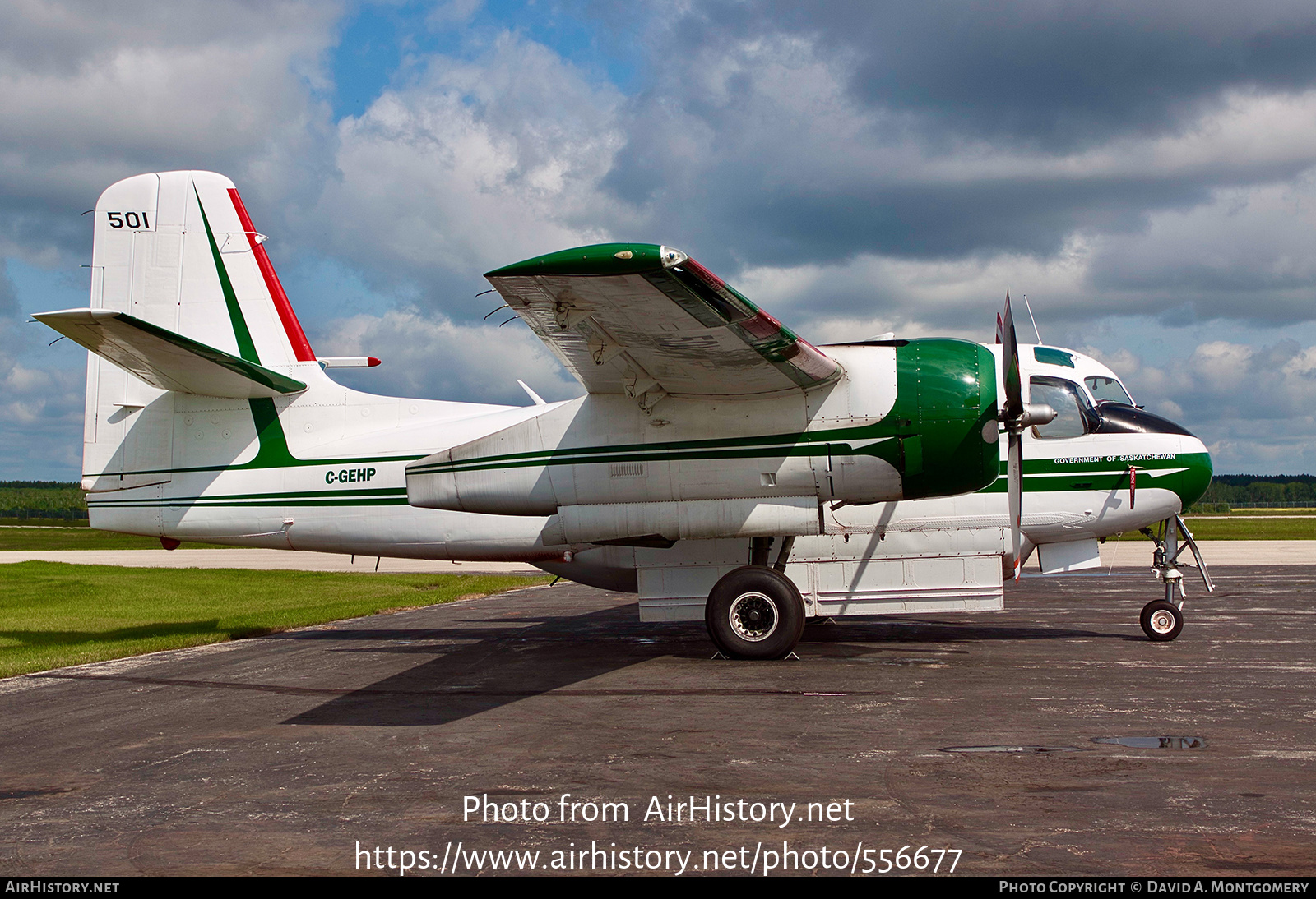 Aircraft Photo of C-GEHP | Grumman CS2F-3 Tracker | Saskatchewan Government | AirHistory.net #556677