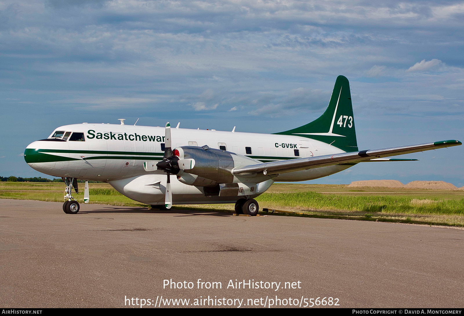 Aircraft Photo of C-GVSK | Convair 580/AT | Saskatchewan Government | AirHistory.net #556682