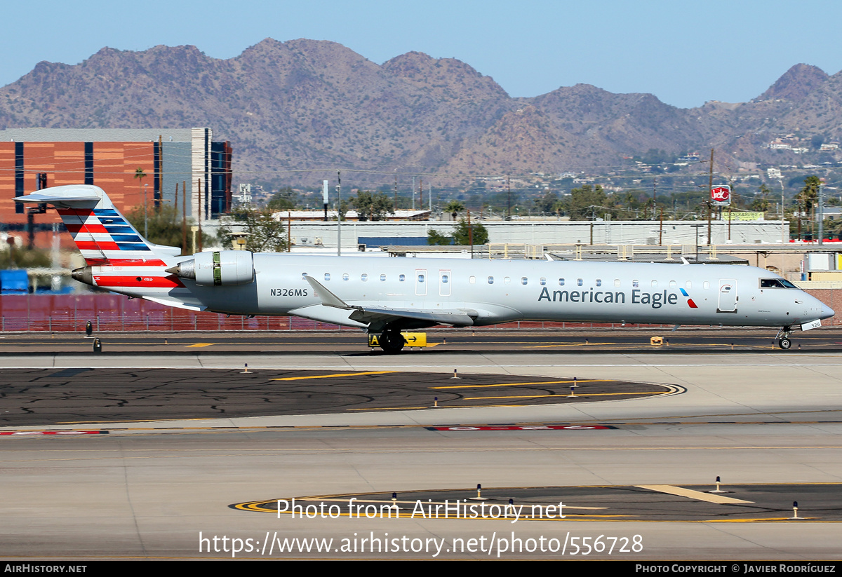 Aircraft Photo of N326MS | Bombardier CRJ-900LR (CL-600-2D24) | American Eagle | AirHistory.net #556728