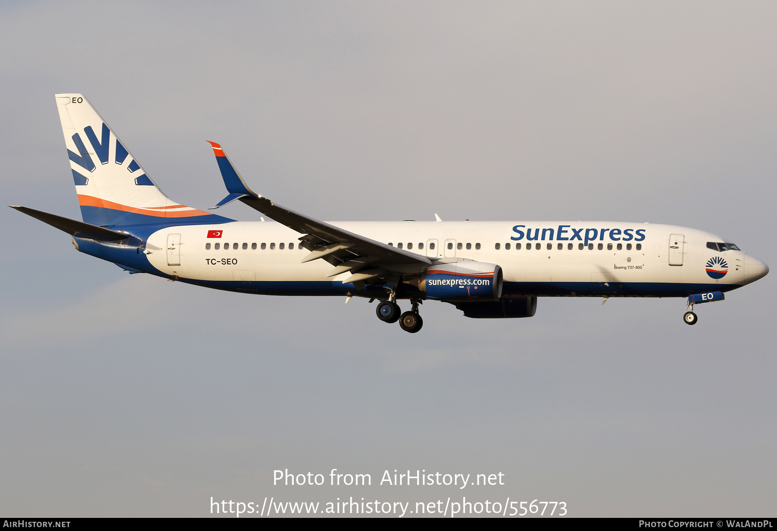 Aircraft Photo of TC-SEO | Boeing 737-8HC | SunExpress | AirHistory.net #556773